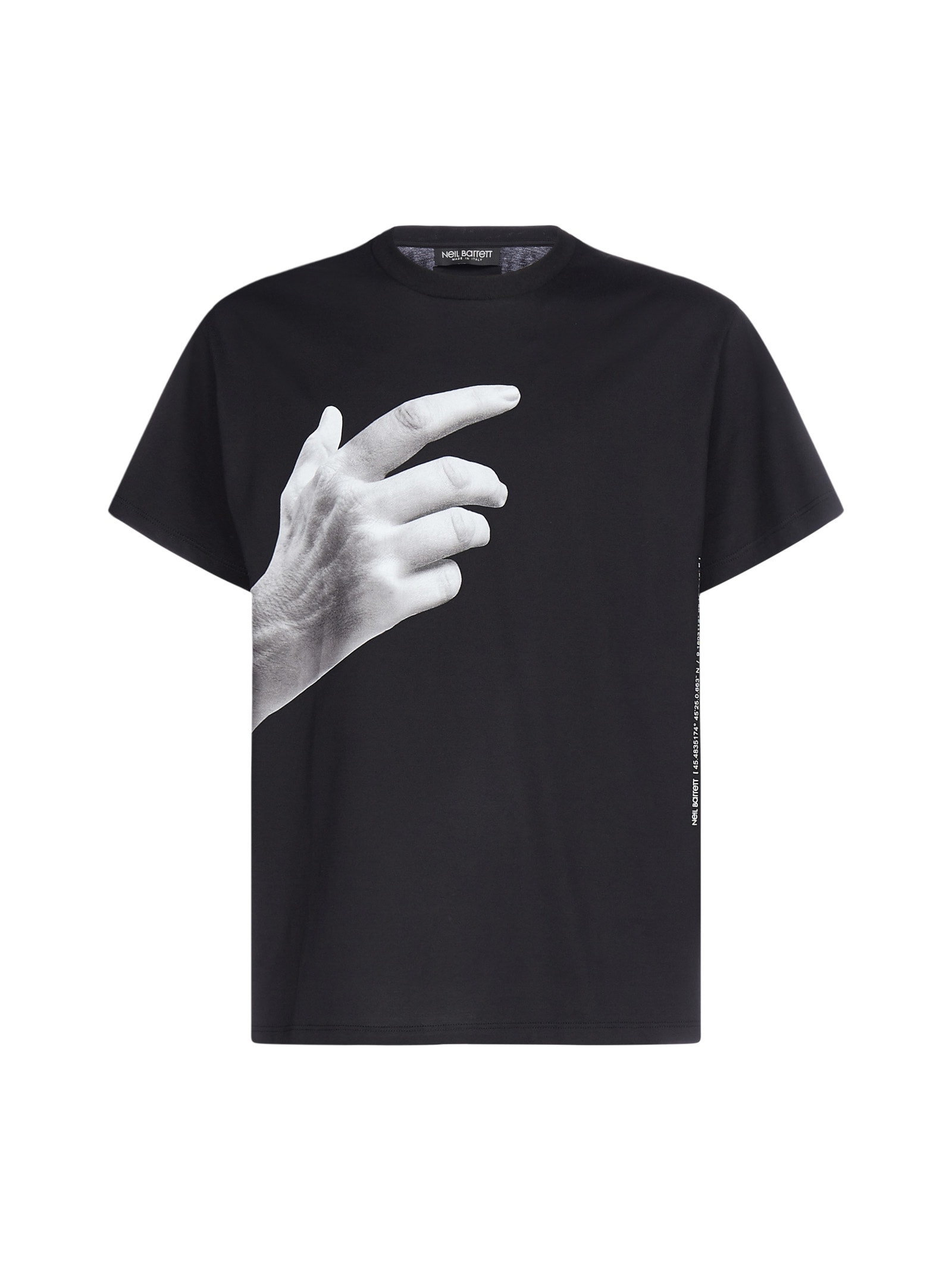 Neil Barrett The Other Hand Cotton T-shirt