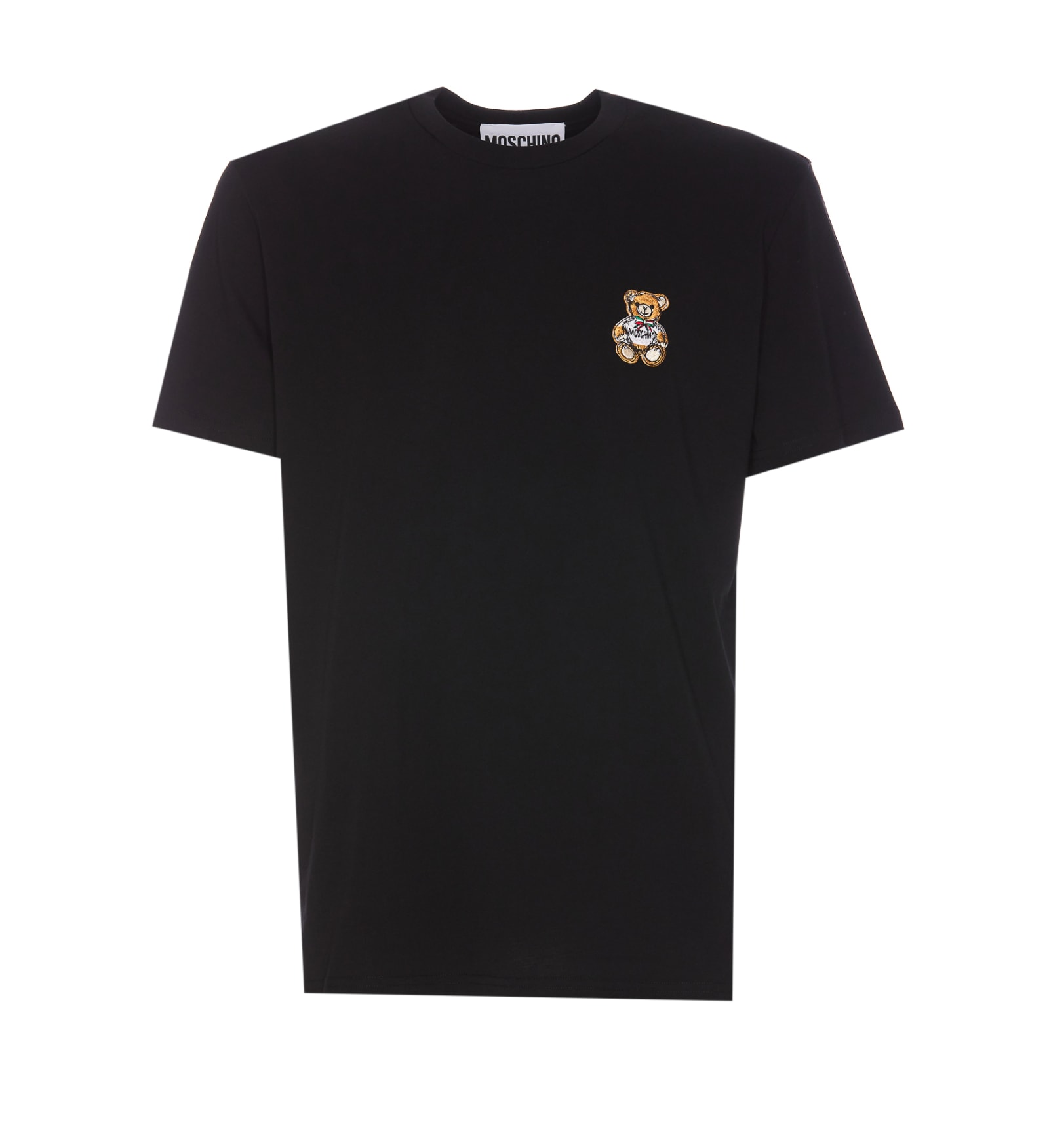 Shop Moschino Teddy T-shirt In Black