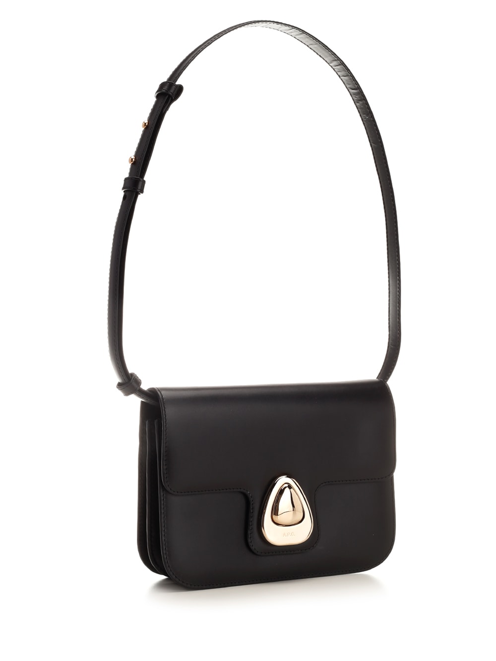 Shop Apc Astra Small Bag In Lzz Noir