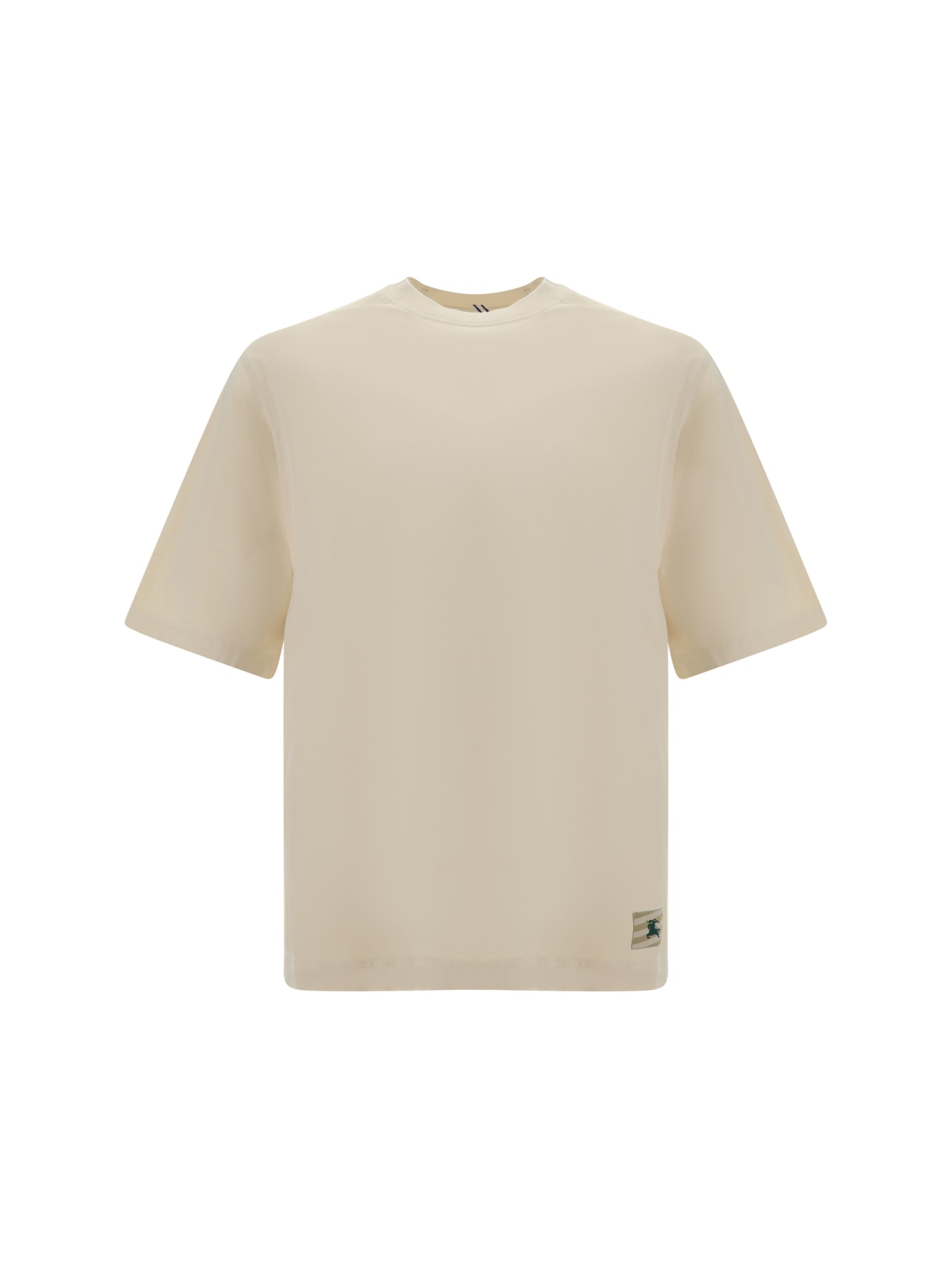 Shop Burberry T-shirt In Soap