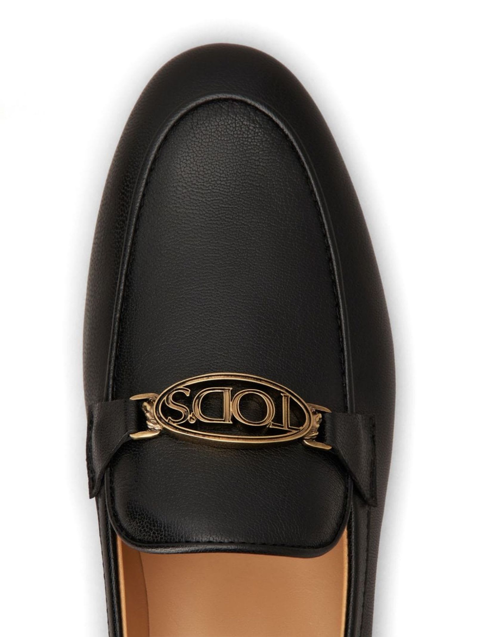 Shop Tod's Loafers In Black Leather