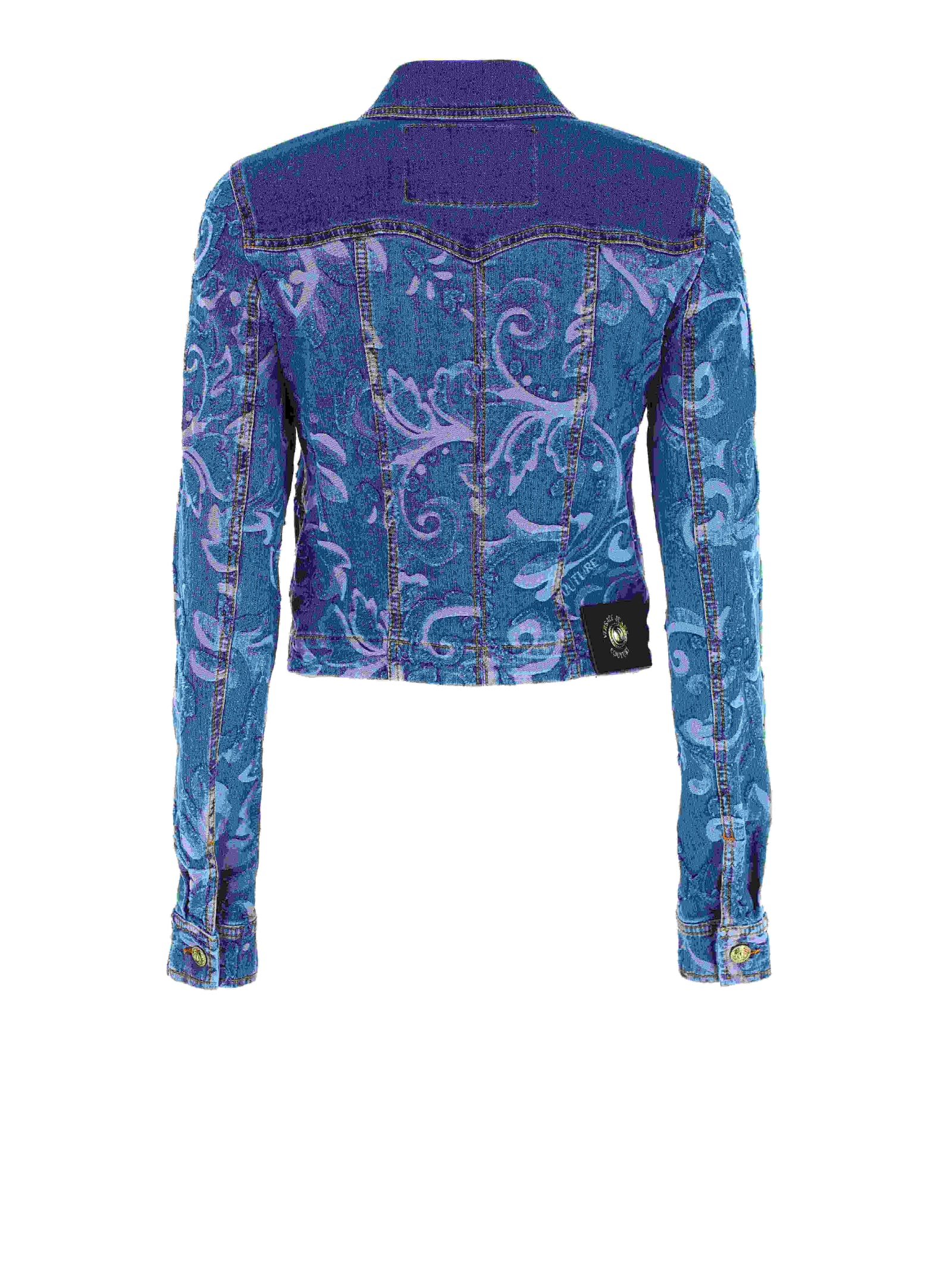 Shop Versace Jeans Couture Coats In Blue