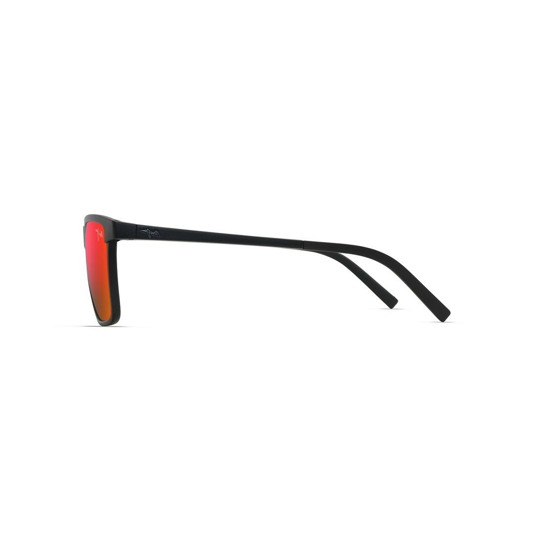 Shop Maui Jim One Wayhawaii Lava One Way Black In Hawaii Lava One Way Black