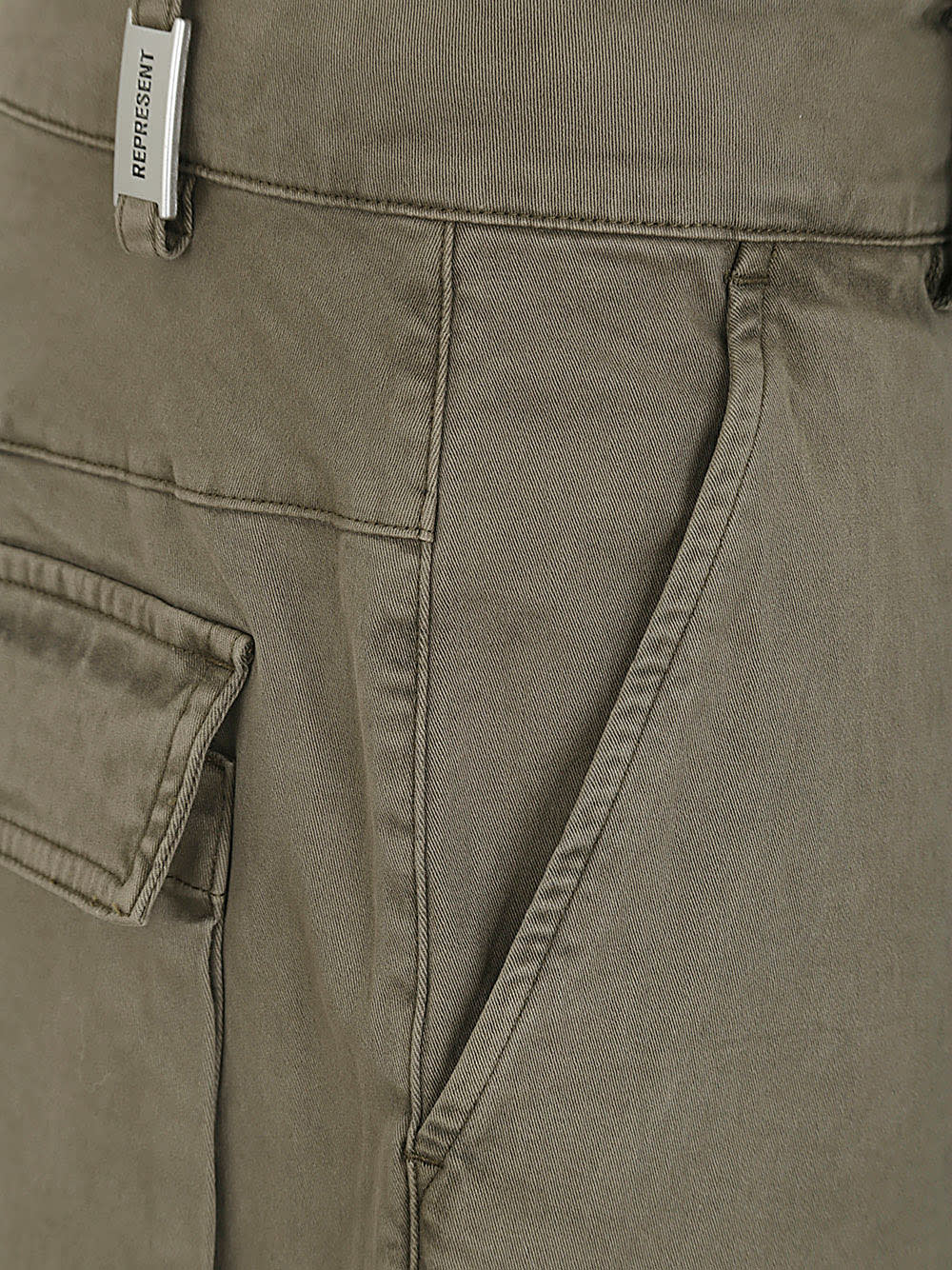Shop Represent Washed Cargo Short In Dawn