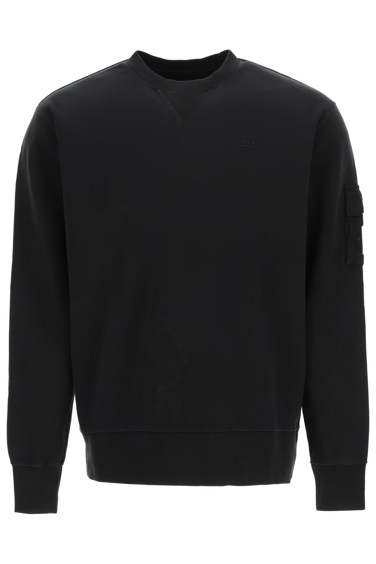 A-COLD-WALL Essentials Crewneck Sweatshirt With Logo Embroidery
