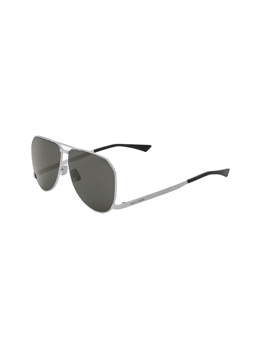 Shop Saint Laurent Sl 690 - Dust - Silver Sunglasses