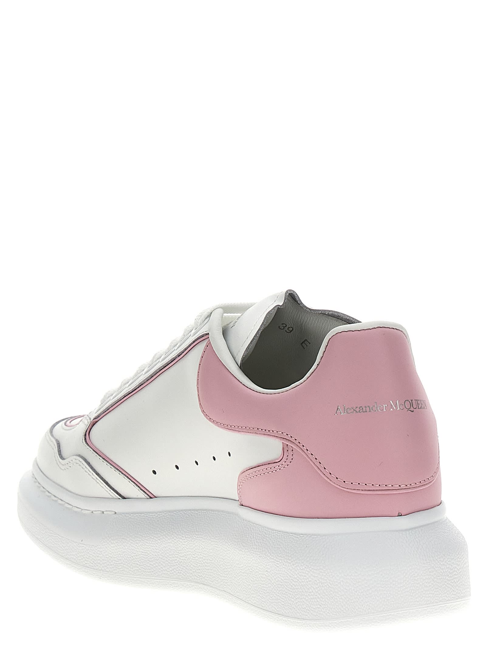Shop Alexander Mcqueen Larry Sneakers In Pink