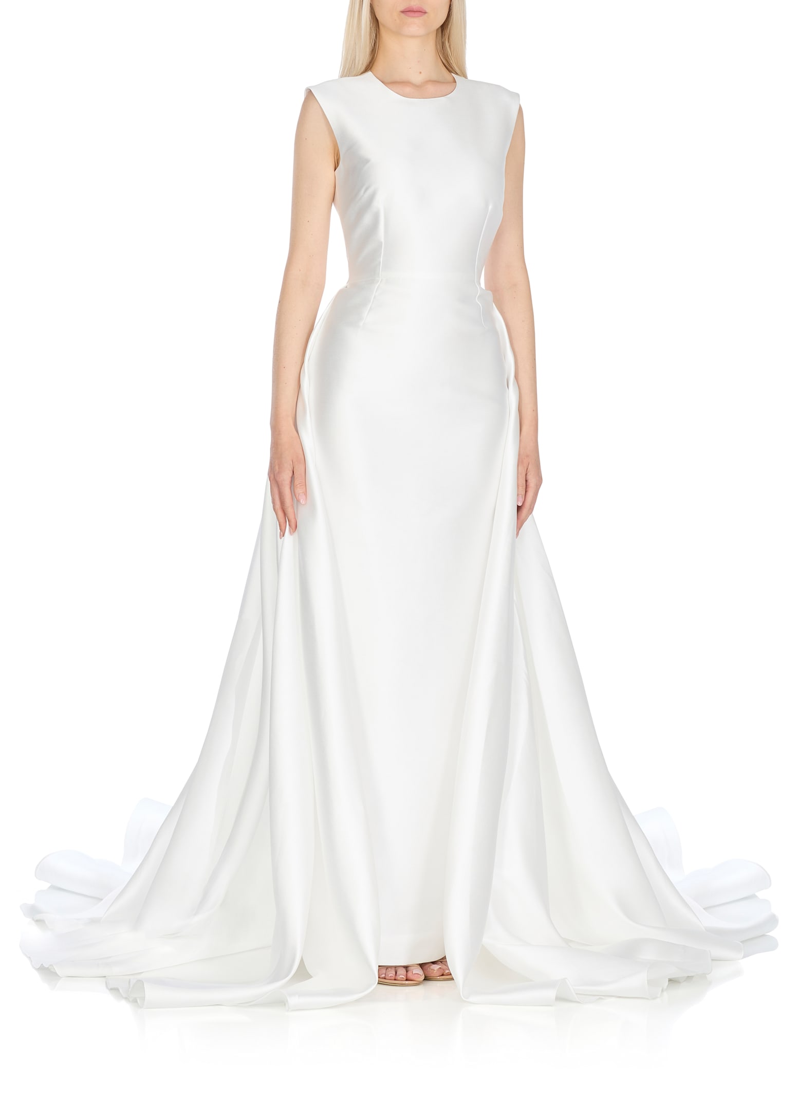 Solace London Larsen Maxi Dress In White