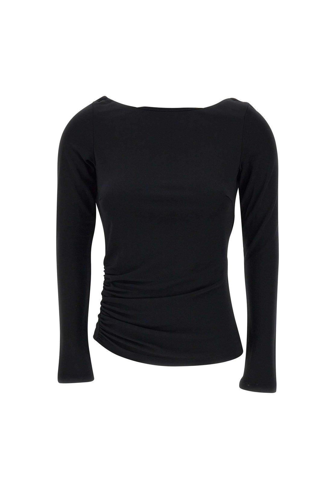 Elisabetta Franchi Daily Viscose Sweater With Open Back