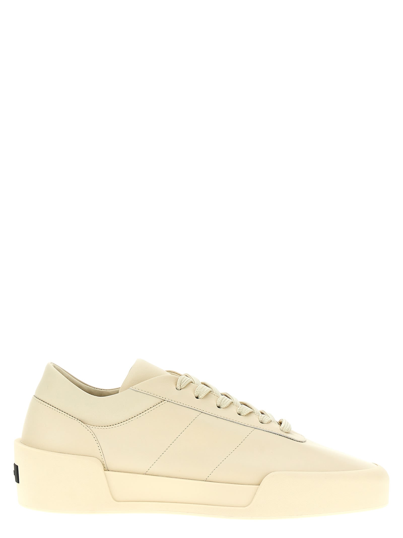 Shop Fear Of God Aerobic Low Sneakers In White