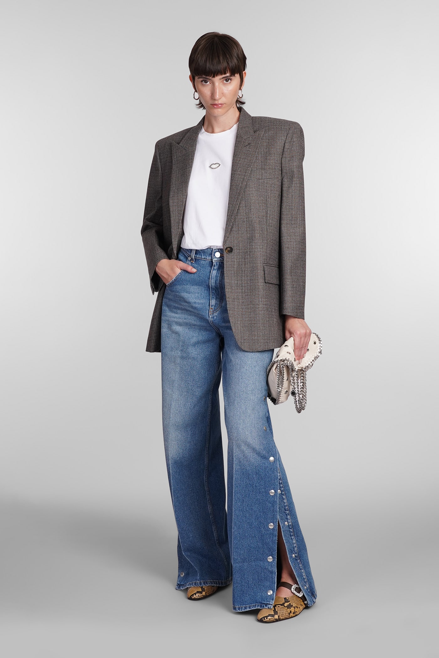 Shop Stella Mccartney Jeans In Blue Denim