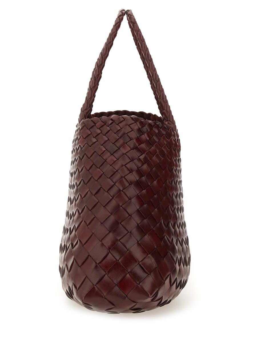 Dragon Diffusion Santa Croce Small Bag In Burgundy