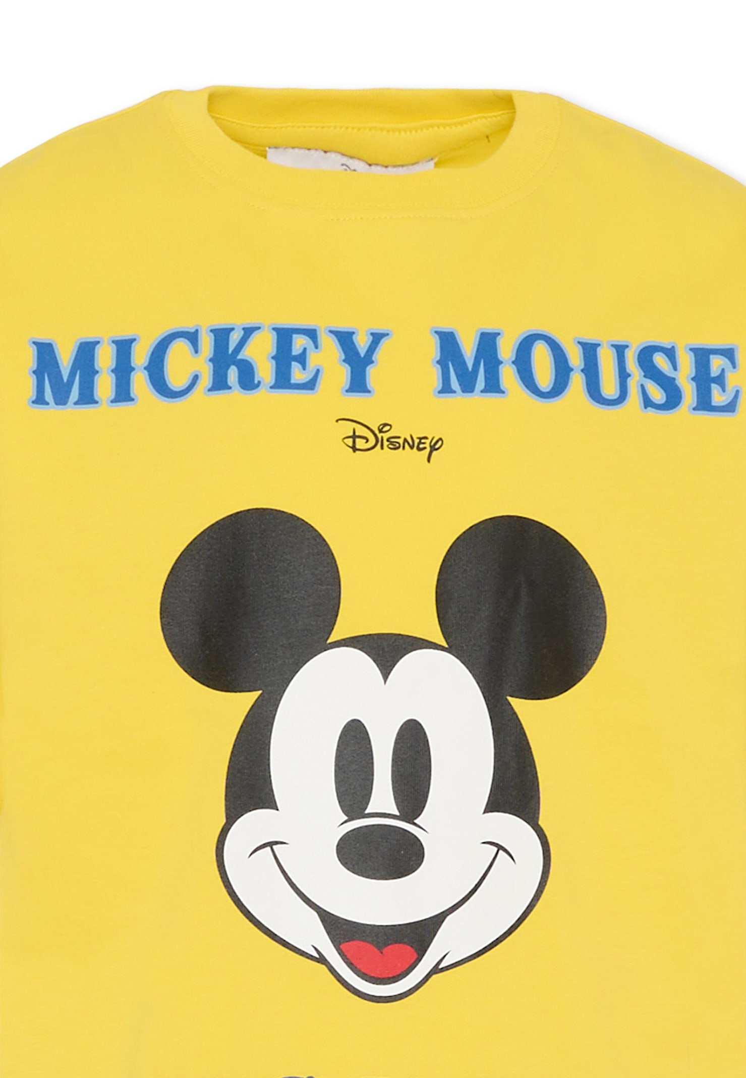 Marc Jacobs Yellow T-shirt For Kids With Mickey Mouse In White