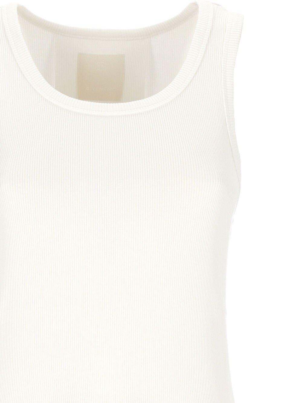 Givenchy Extra Slim Fit Tank Top In White
