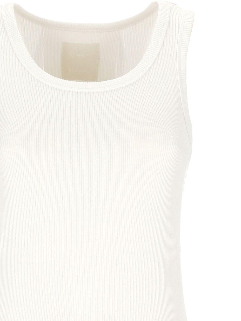 Shop Givenchy Extra Slim Fit Tank Top In Bianco