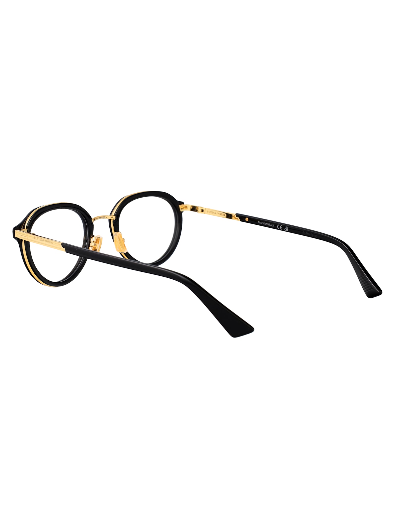 Bottega Veneta Bv1375o Glasses In Black