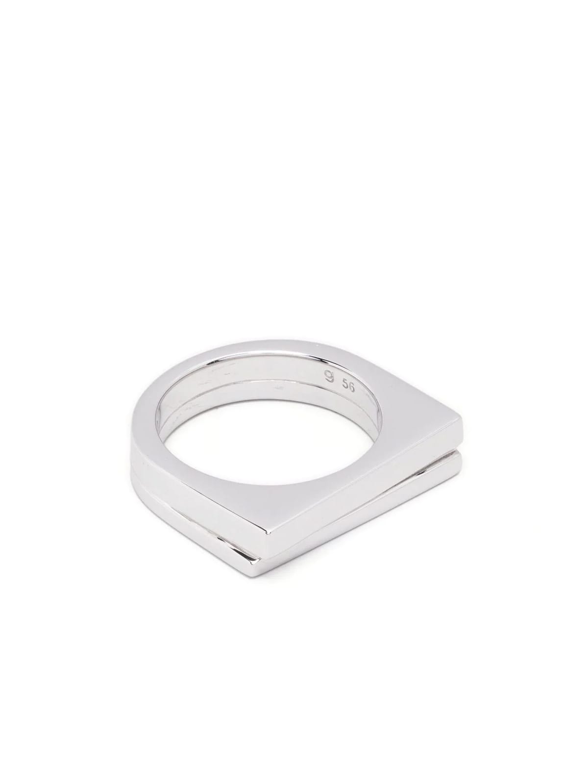 Tom Wood Step Ring In Sterling Silver