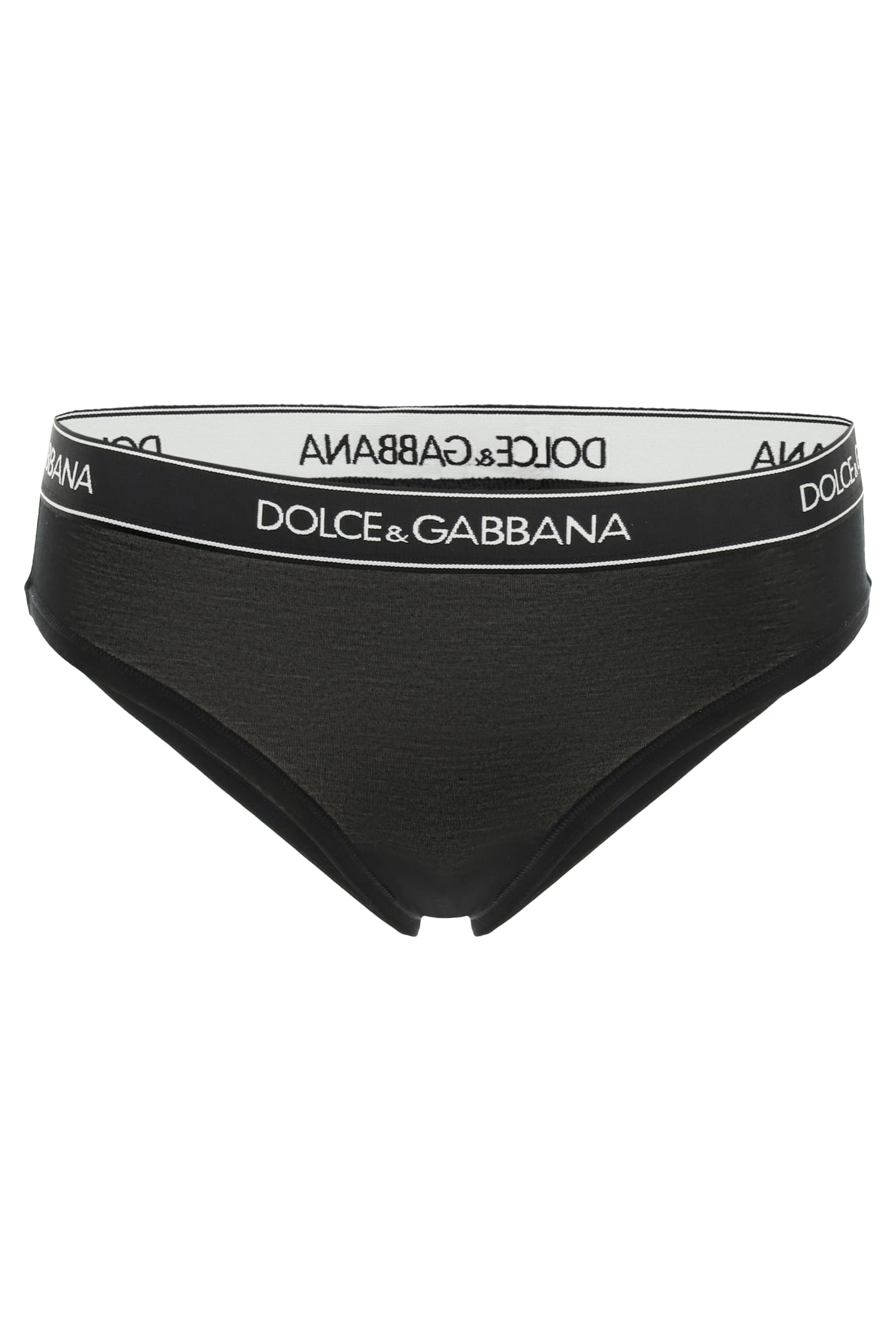 DOLCE & GABBANA JERSEY BRIEFS WITH LOGO BAND,O2B20T FUGJT N0000