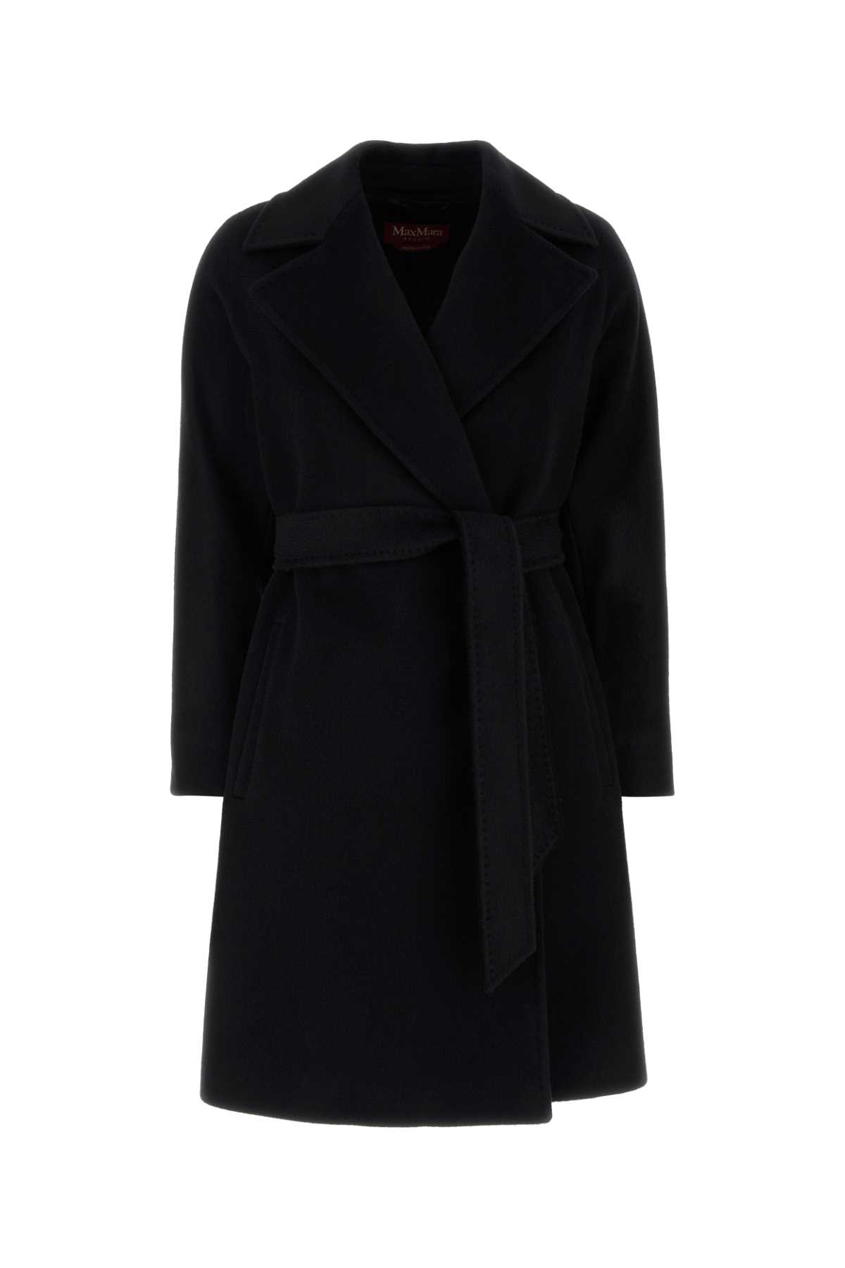 Max Mara Pauline Coats And Trench Coats Black In Black
