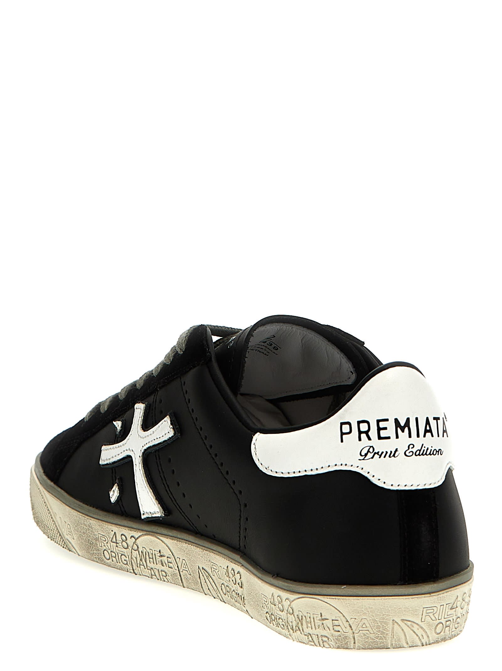 Premiata Steven Sneakers In Nero