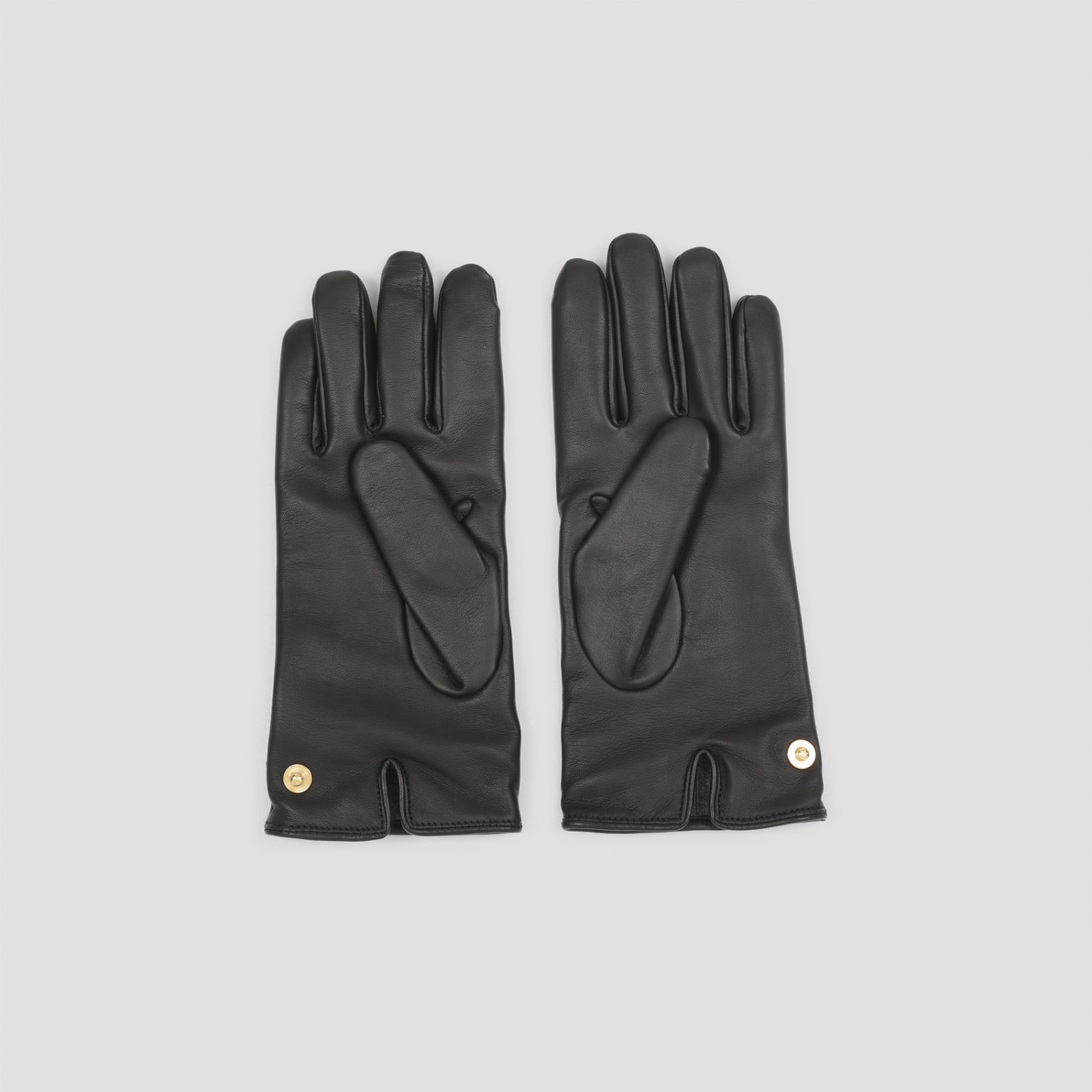 Shop Tom Ford Leather Gloves In Black