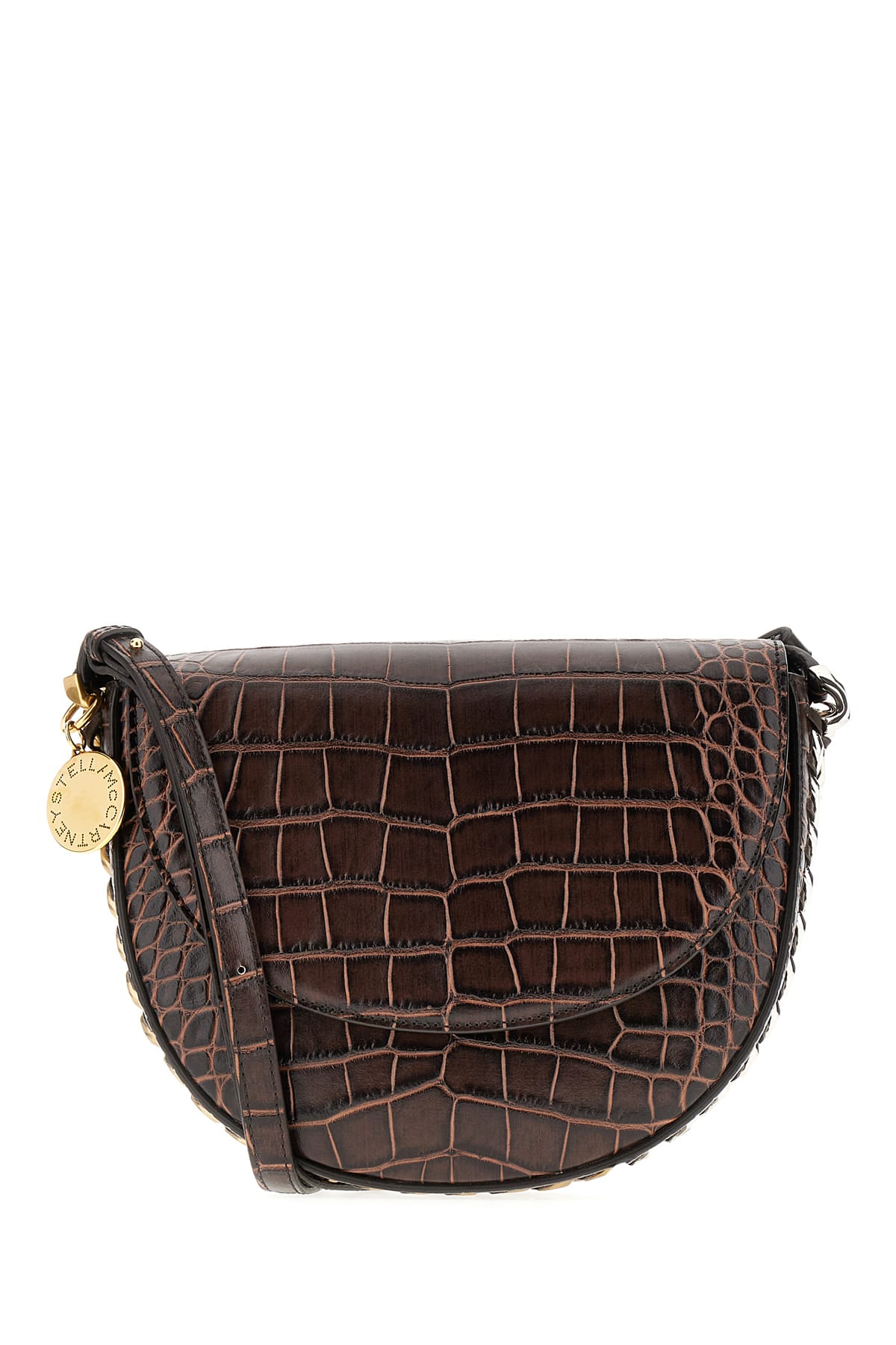 Shop Stella Mccartney Brown Uppeal Frayme Shoulder Bag In 2012