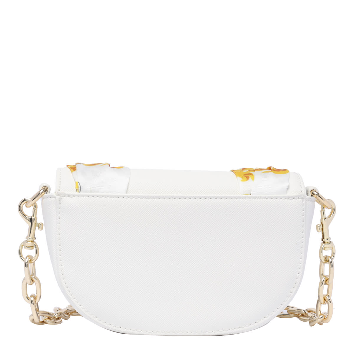 Buy Versace Jeans White Chain Crossbody Bag Online - 335874