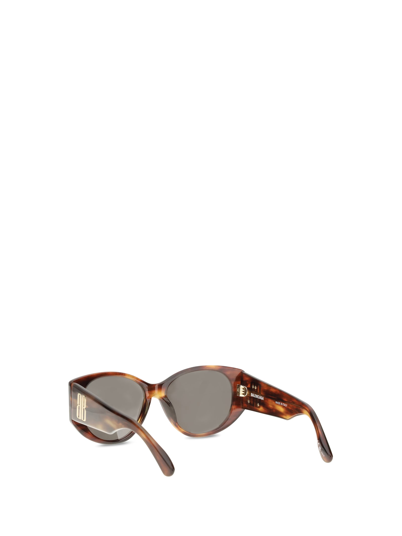 Balenciaga Women Acetate Sunglasses In Brown