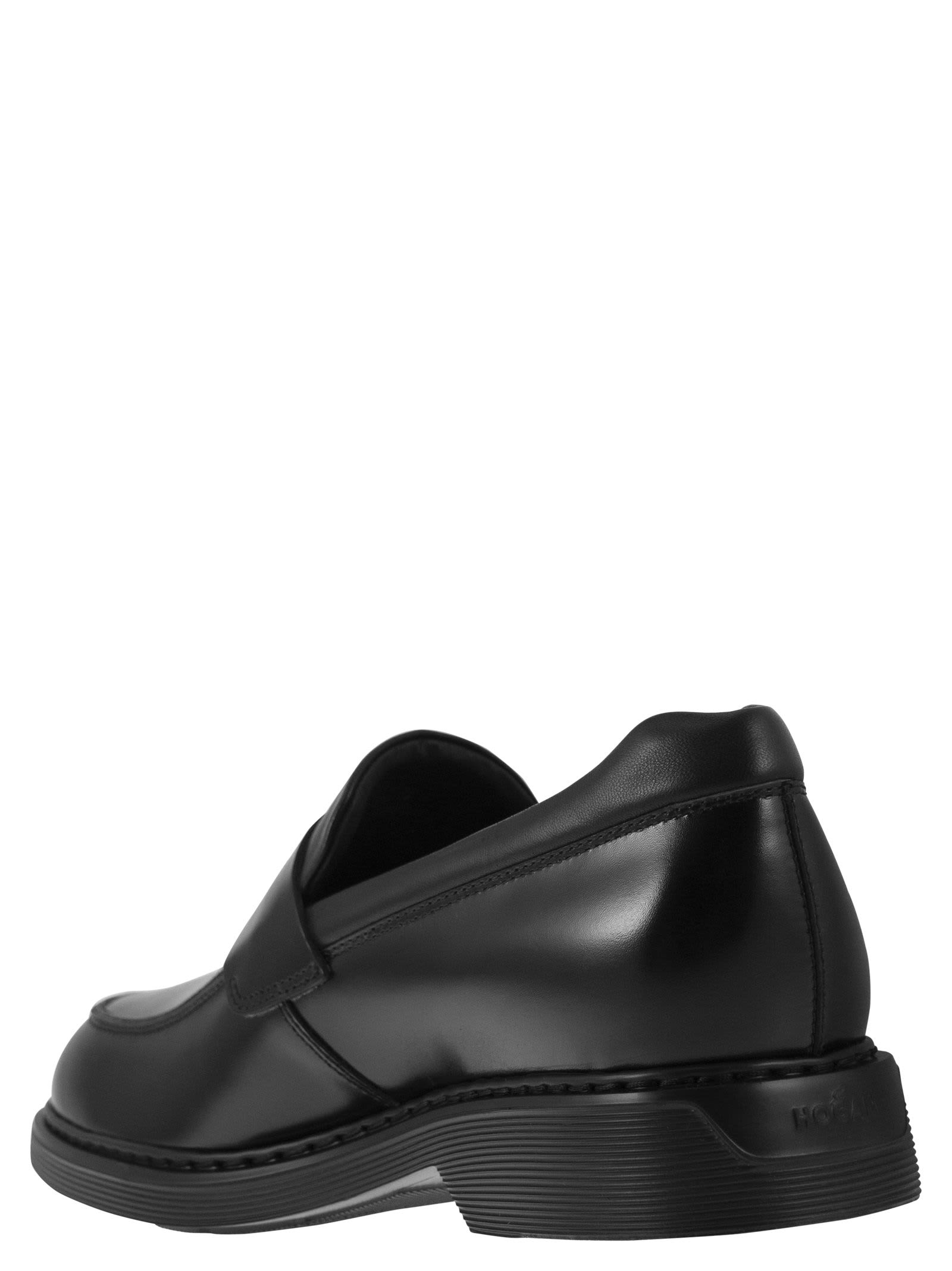 Hogan Leather Moccasin