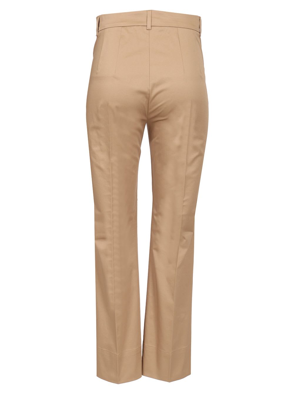 'S MAX MARA SKINNY SATIN TROUSERS