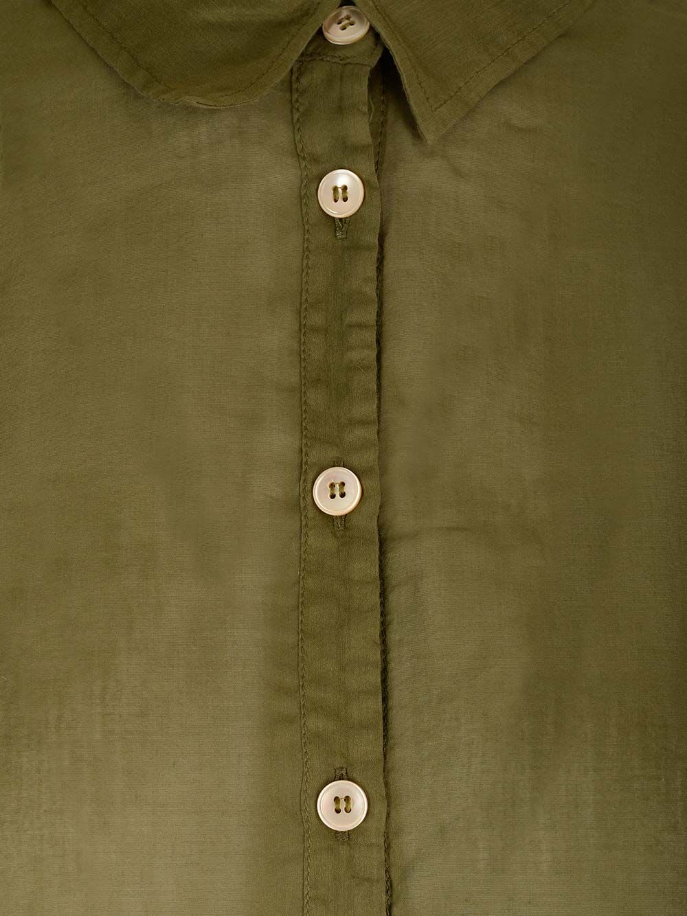 Shop Forte Forte Voile Shirt In Green