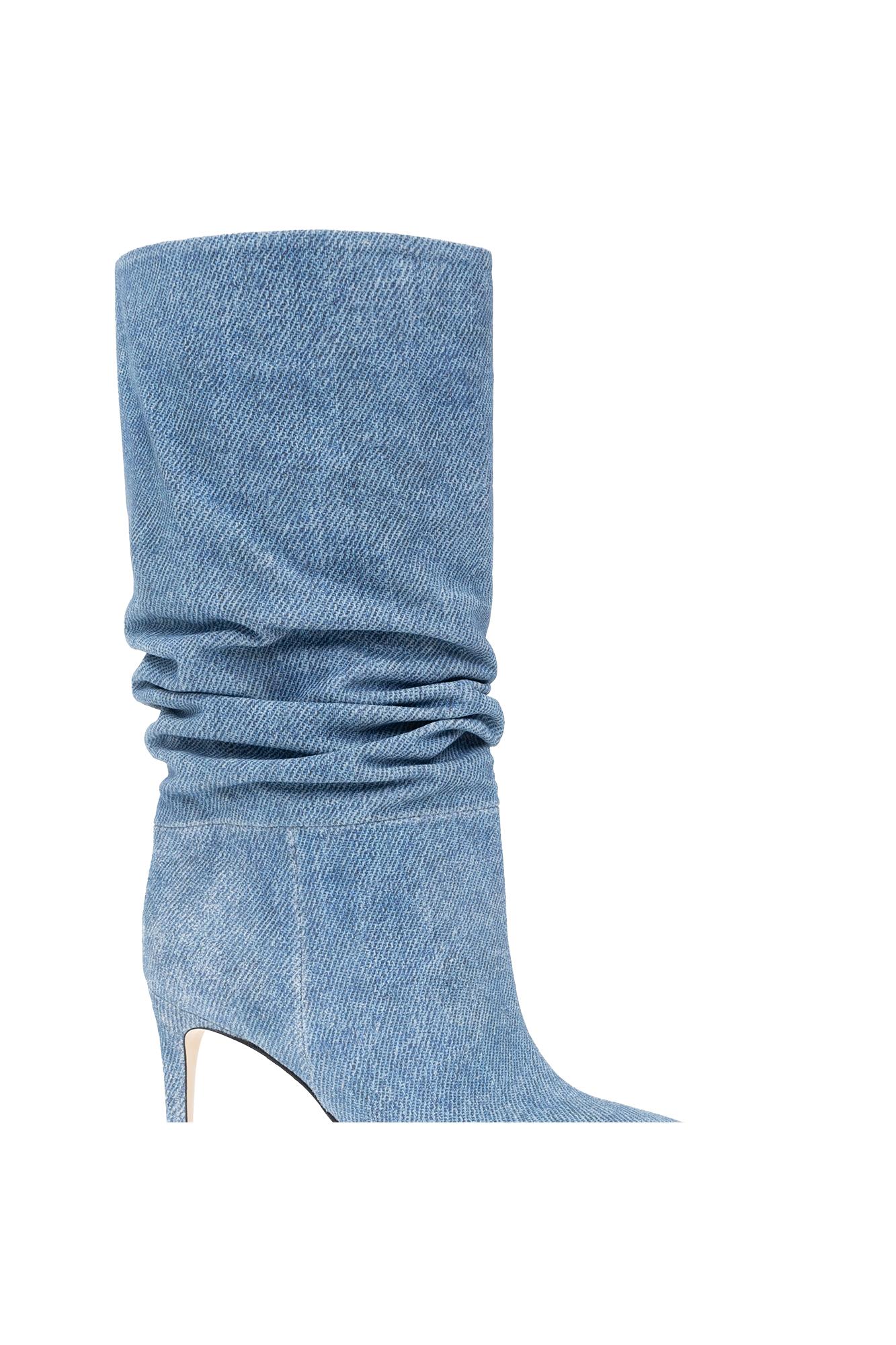 Shop Paris Texas Heeled Ankle Boots In Blu
