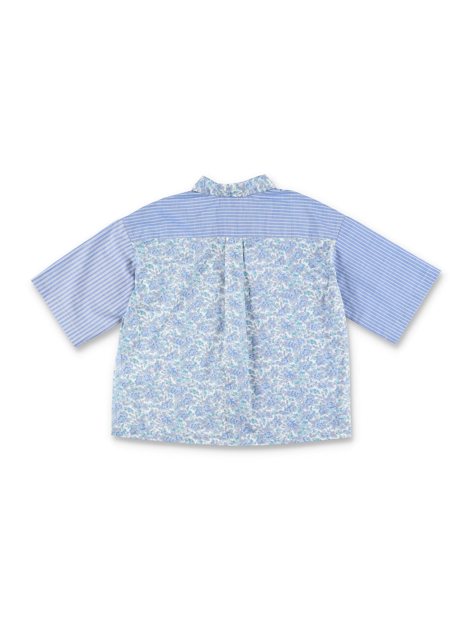 Bonpoint Kid - Elyas Loose-fitting Shirt In Sky