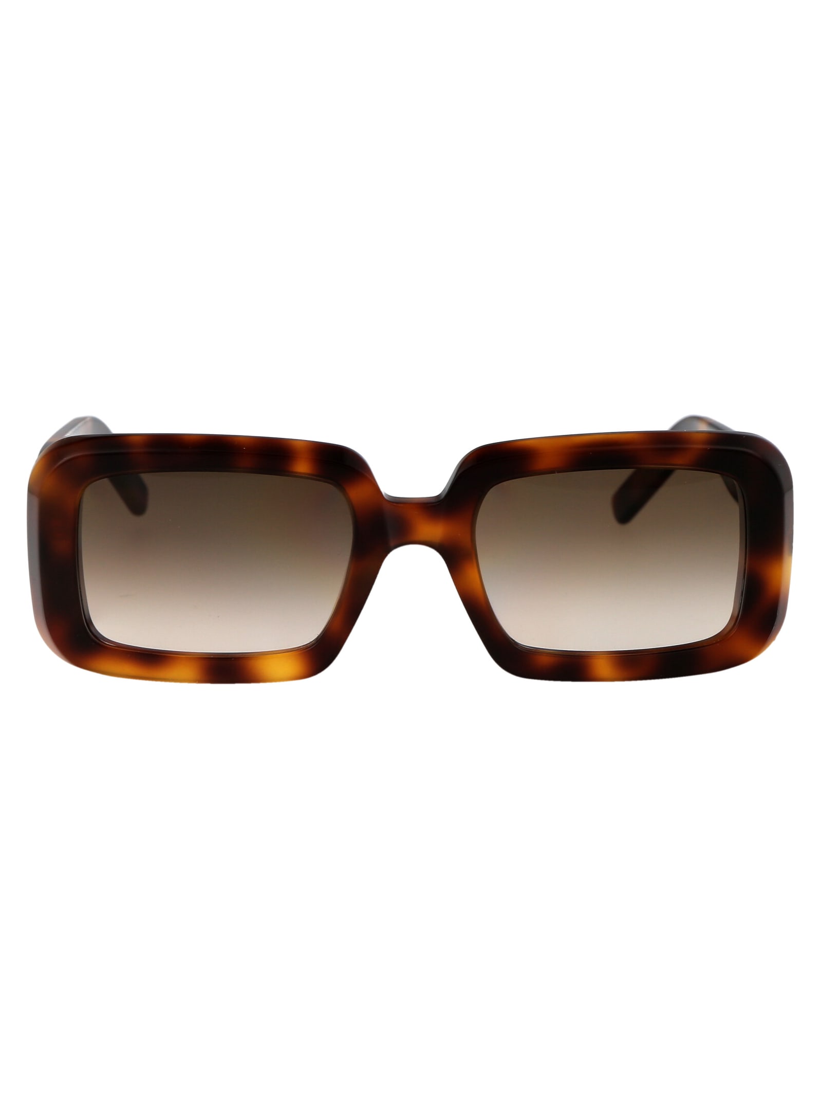 Shop Saint Laurent Sl 534 Sunrise Sunglasses In 012 Havana Havana Brown