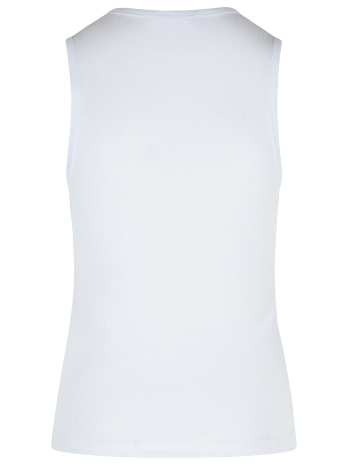 Shop Jw Anderson Anchor White Cotton Tank Top