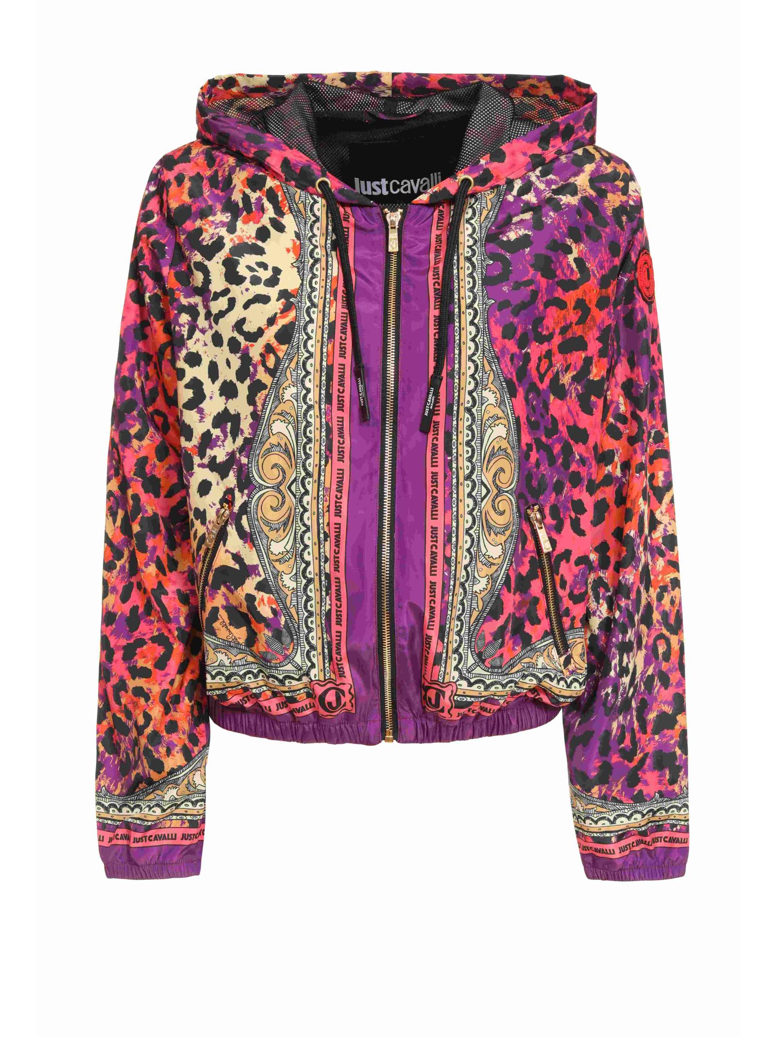 Just Cavalli Outerwear In Multi