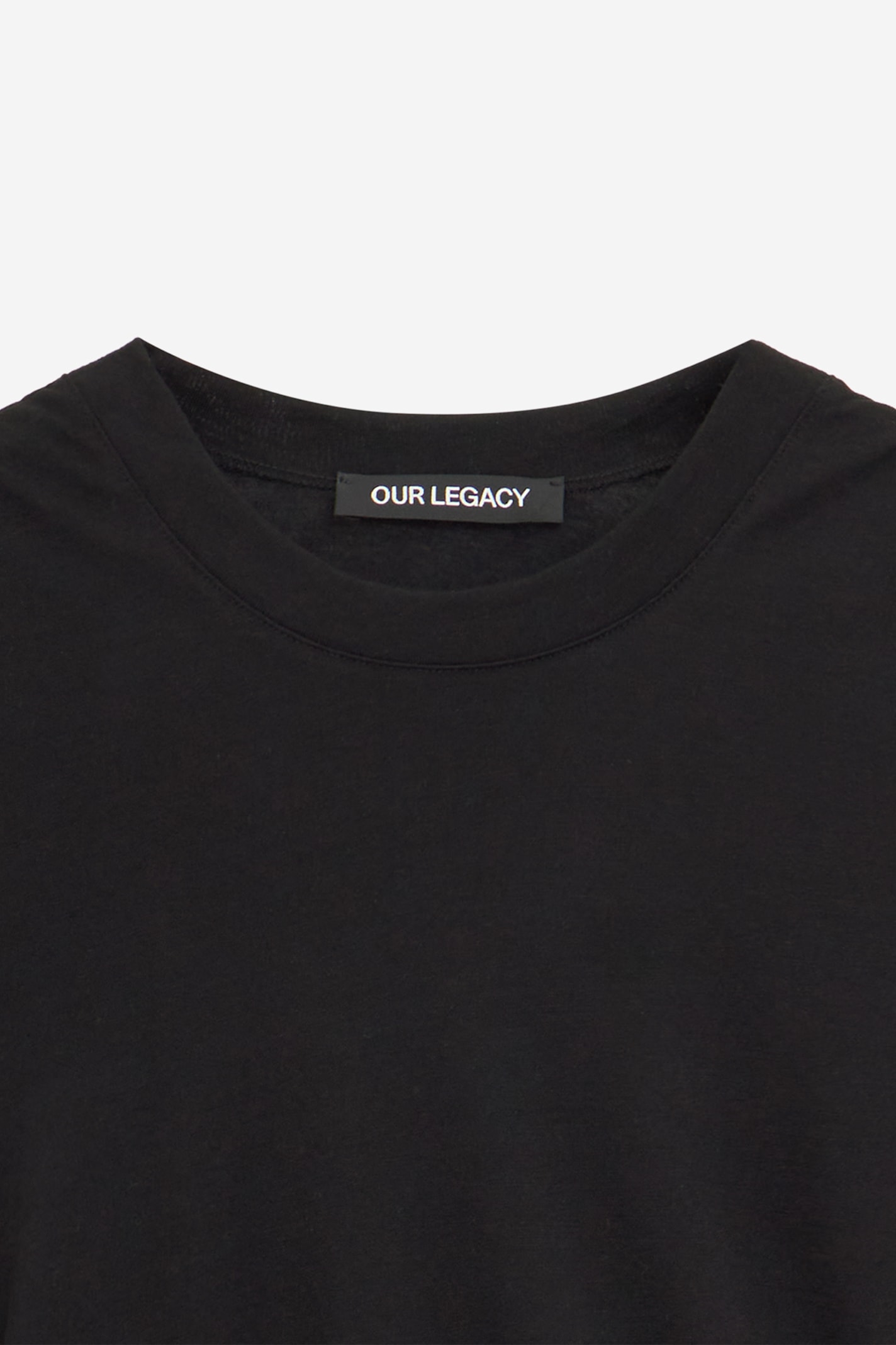 Our Legacy Strain Slim Longsleeve Clothing In Black