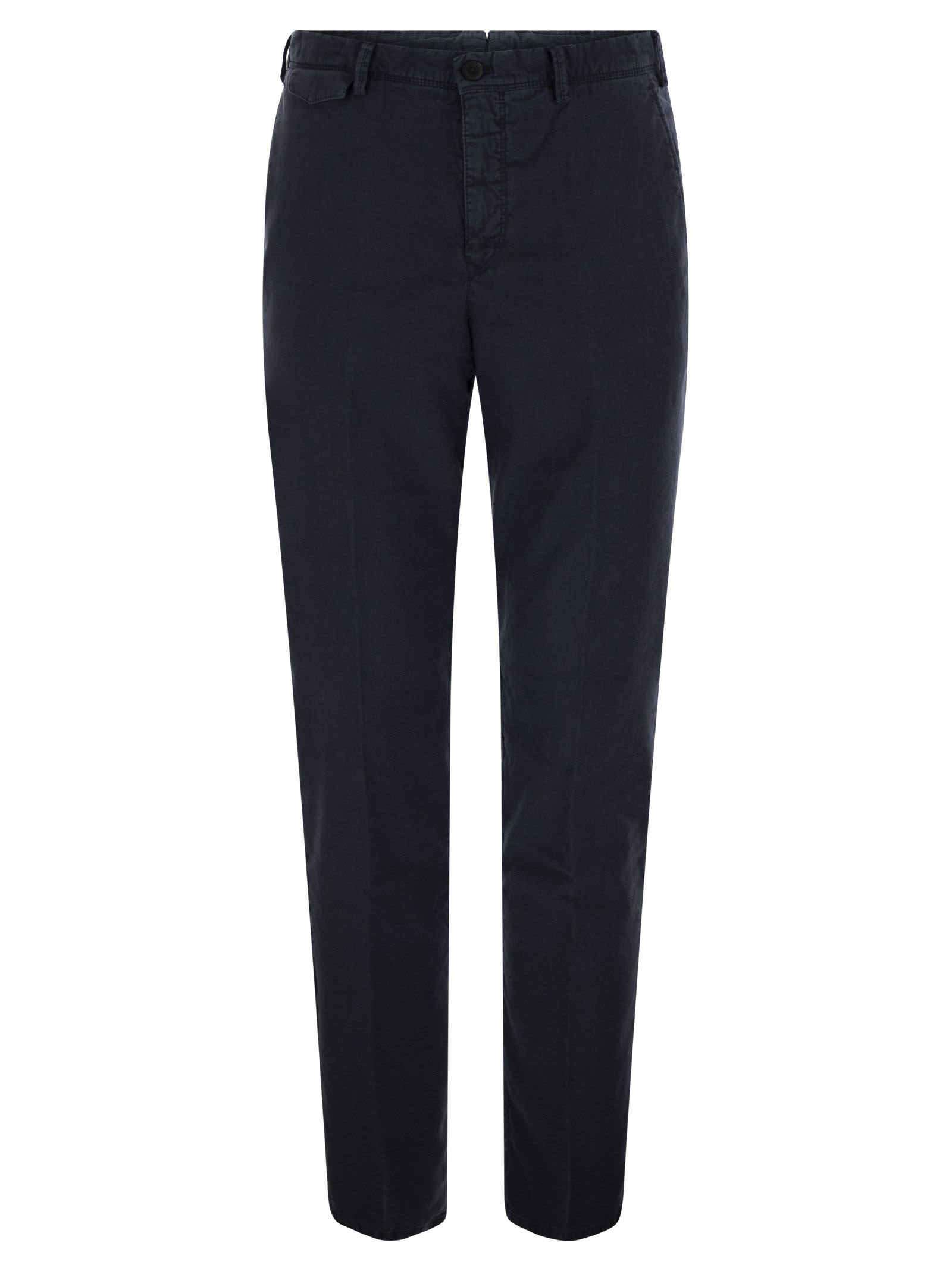 Master-fit Cotton-linen Trousers