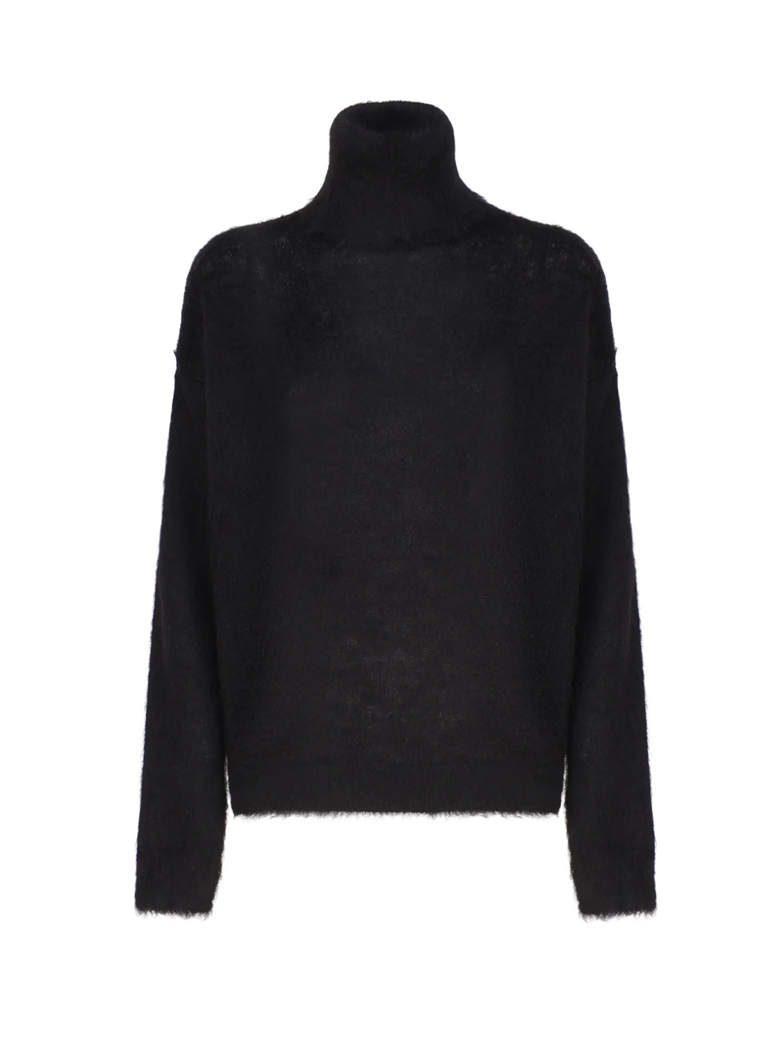 SAINT LAURENT MOHAIR TURTLENECK SWEATER