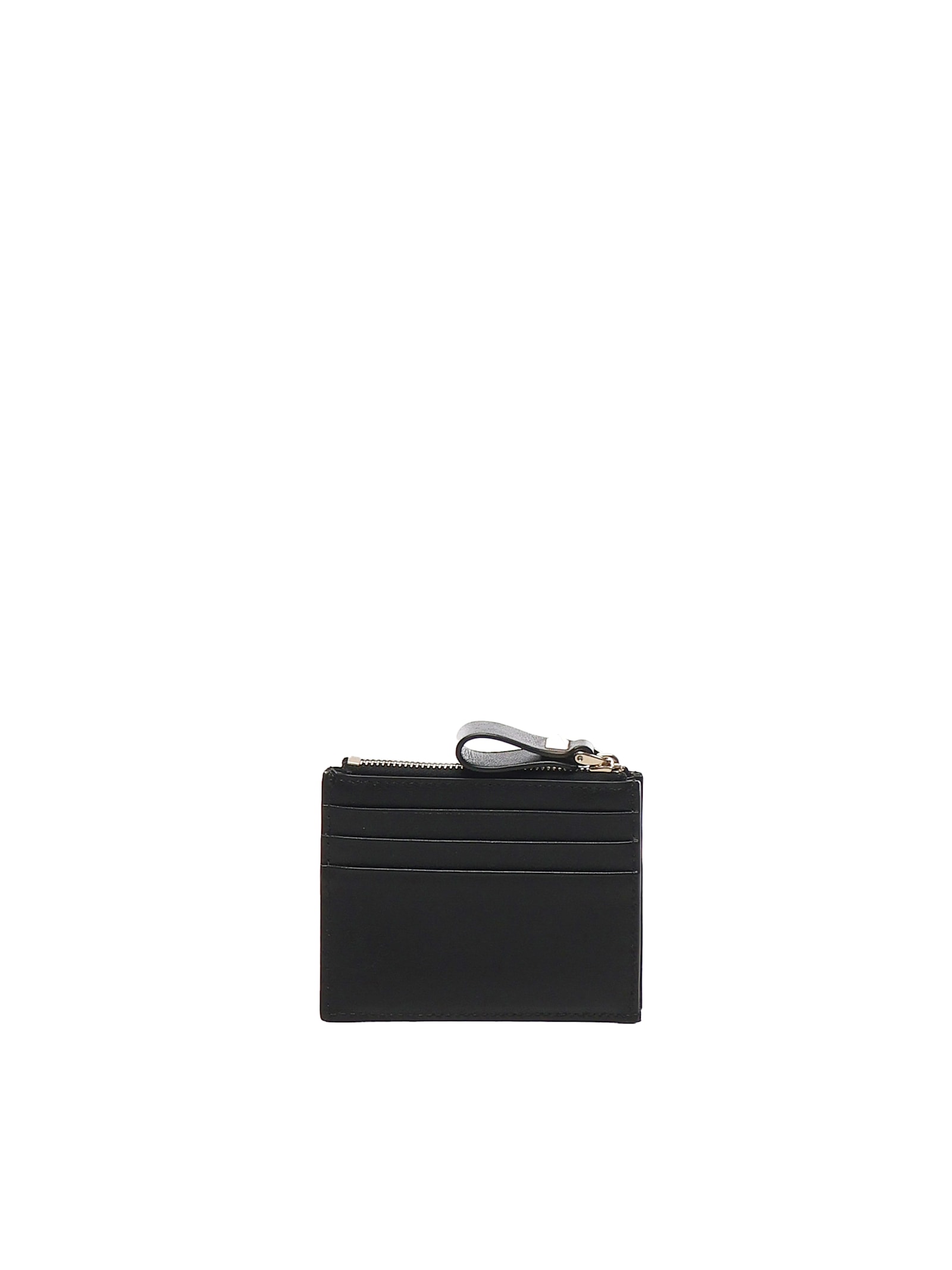 Valentino Rockstud Zip Around Card Holder