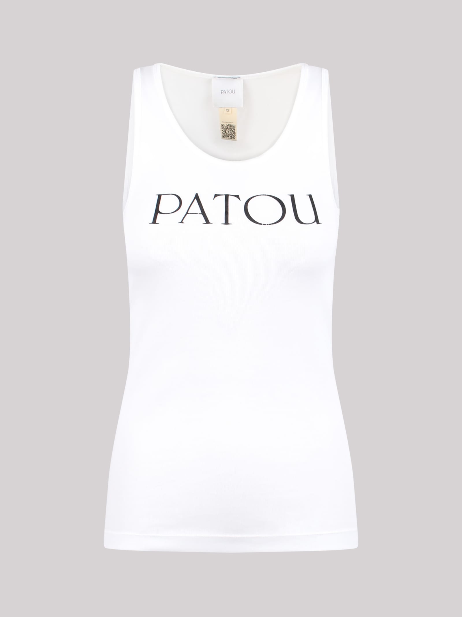 Shop Patou Logo Print Tank Top