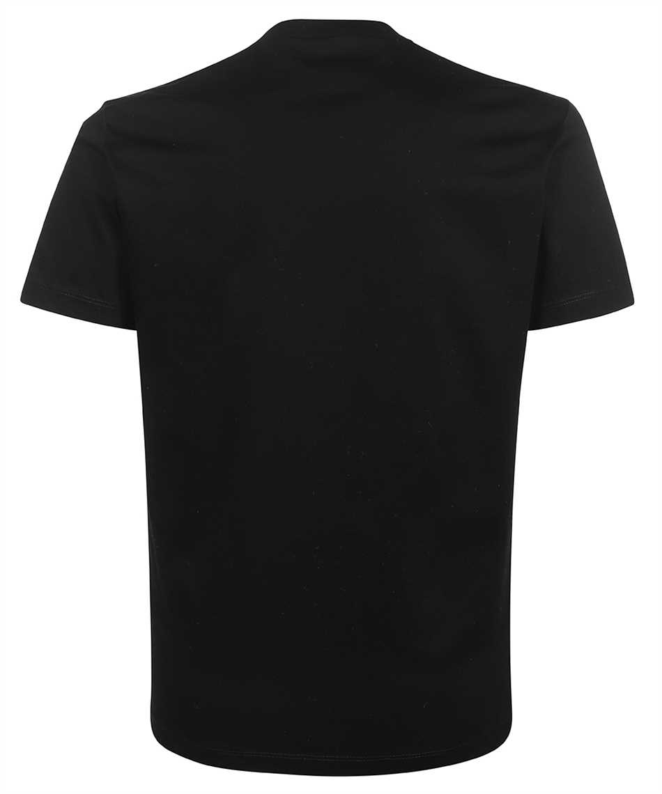 Shop Dsquared2 Logo Cotton T-shirt In Black