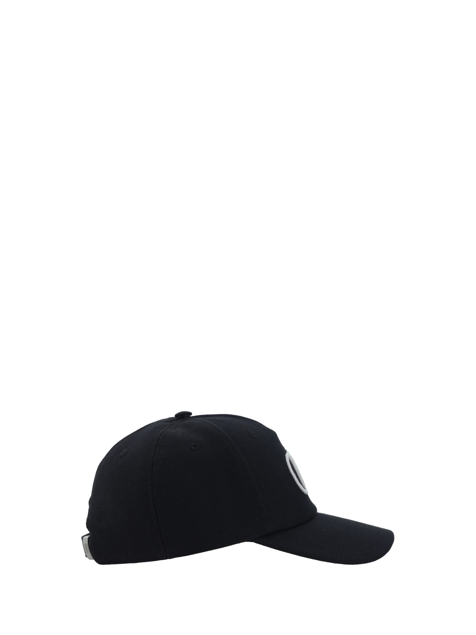 Shop Valentino Baseball Hat In Black