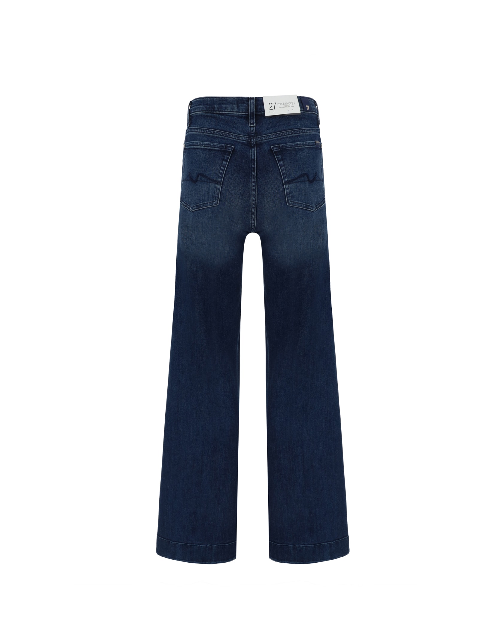 Shop 7 For All Mankind Modern Dojo Soho Jeans In Dark Blue