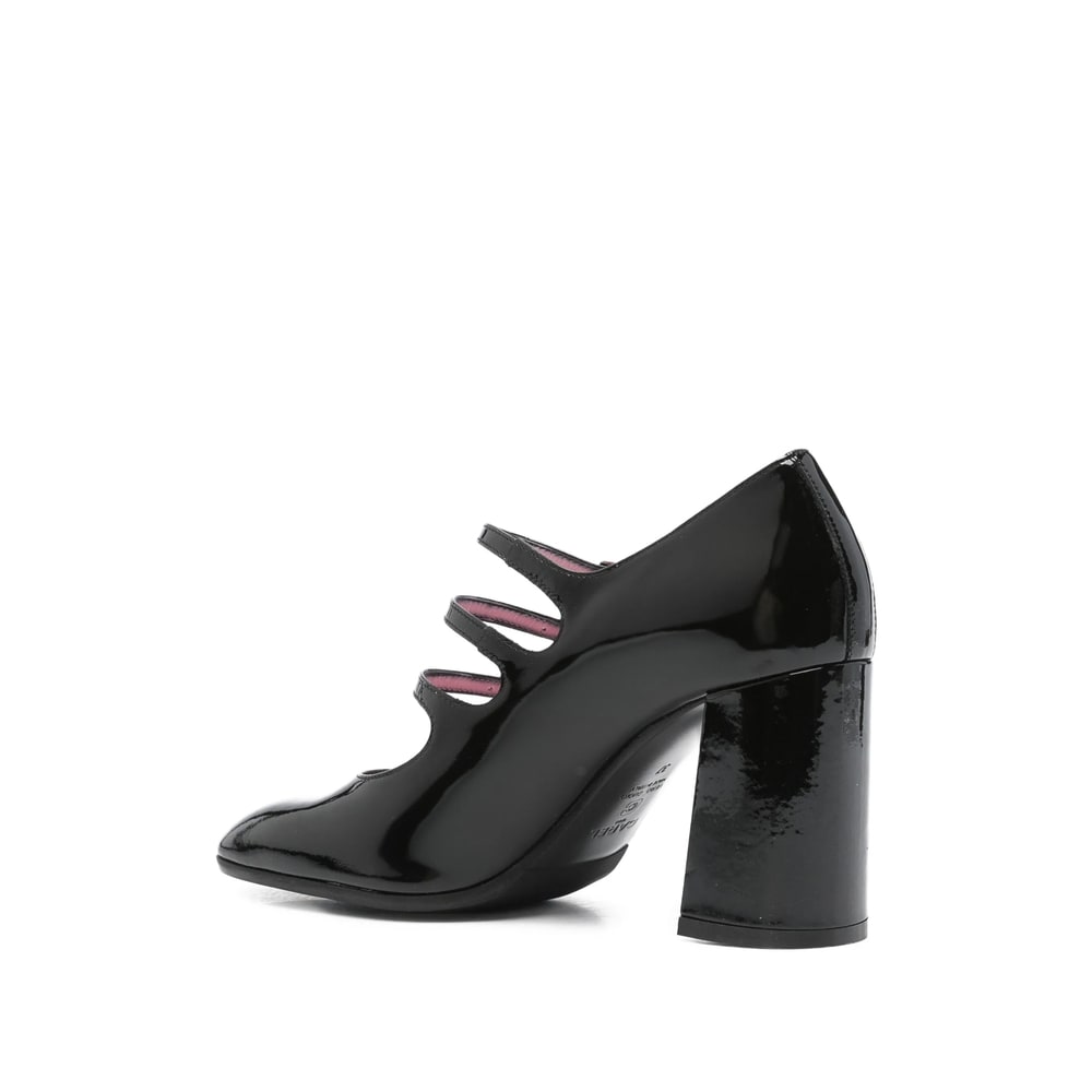 Carel Keel Patent Leather Pumps In Black
