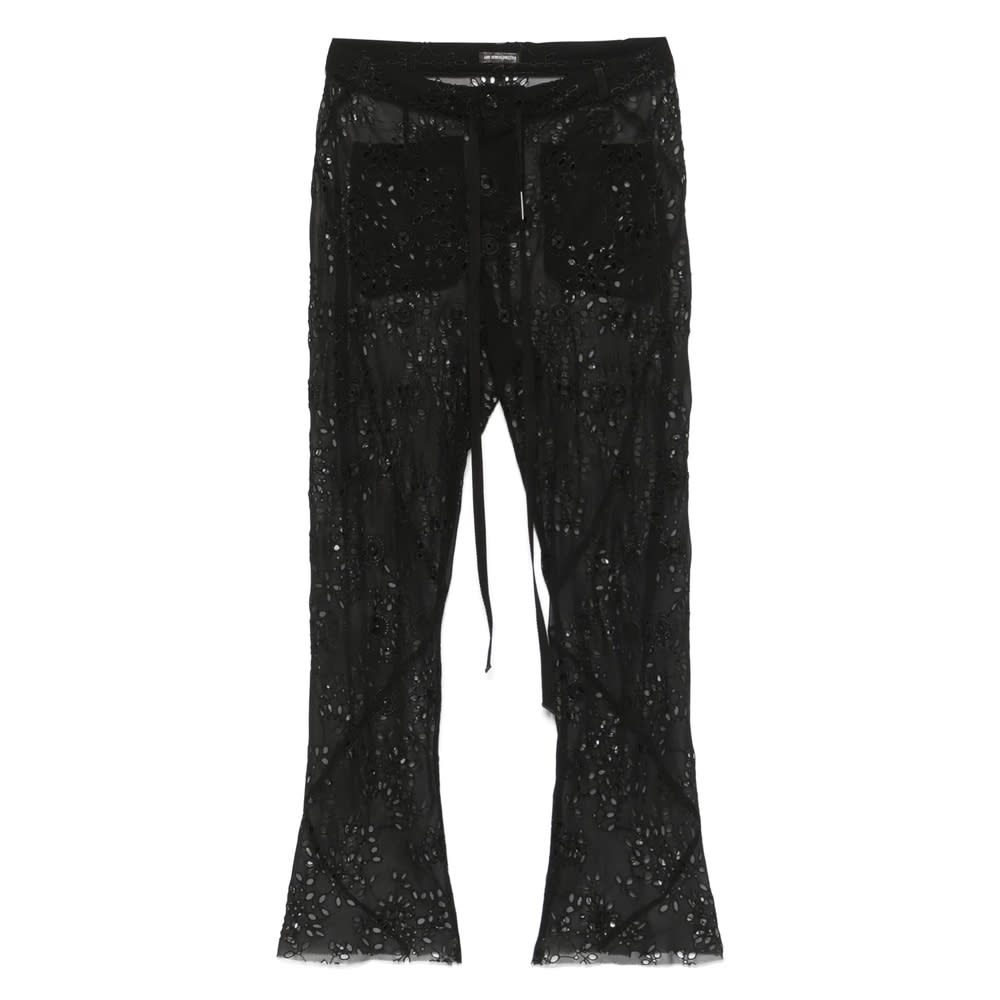 Ann Demeulemeester Pant In Black
