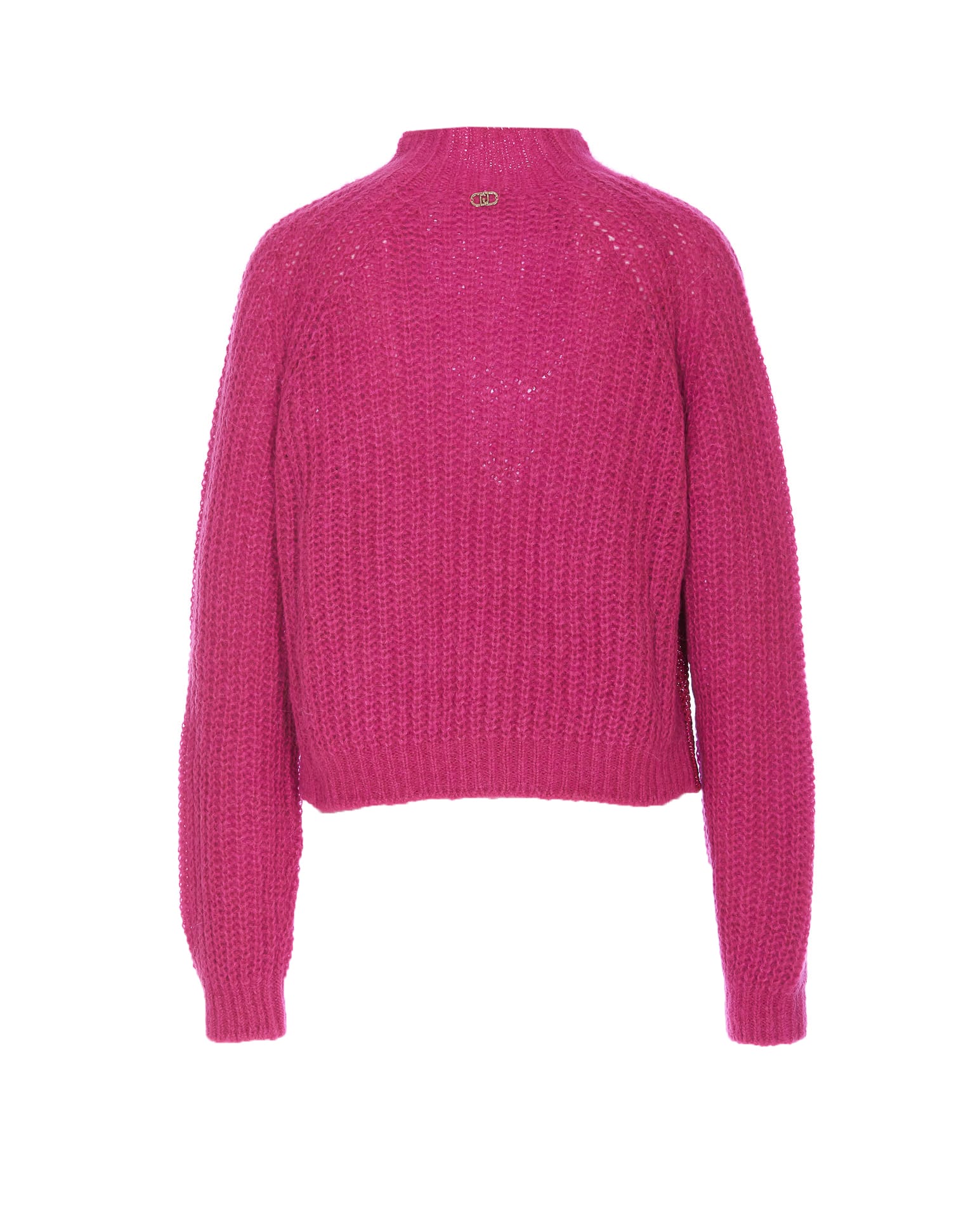 LIU •JO MIXED ALPACA SWEATER 