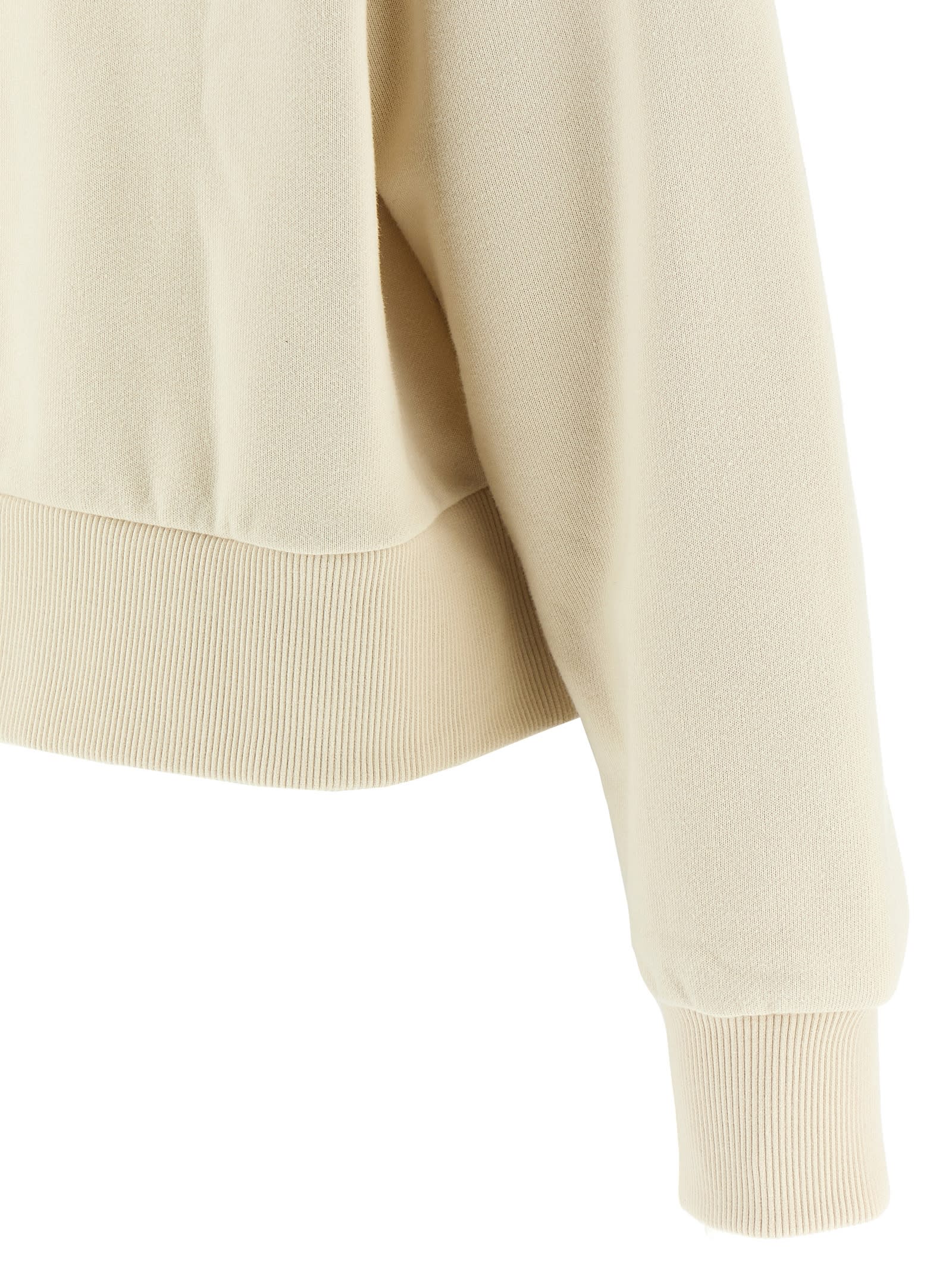 Carhartt Eldon Sweatshirt Beige In Metallic