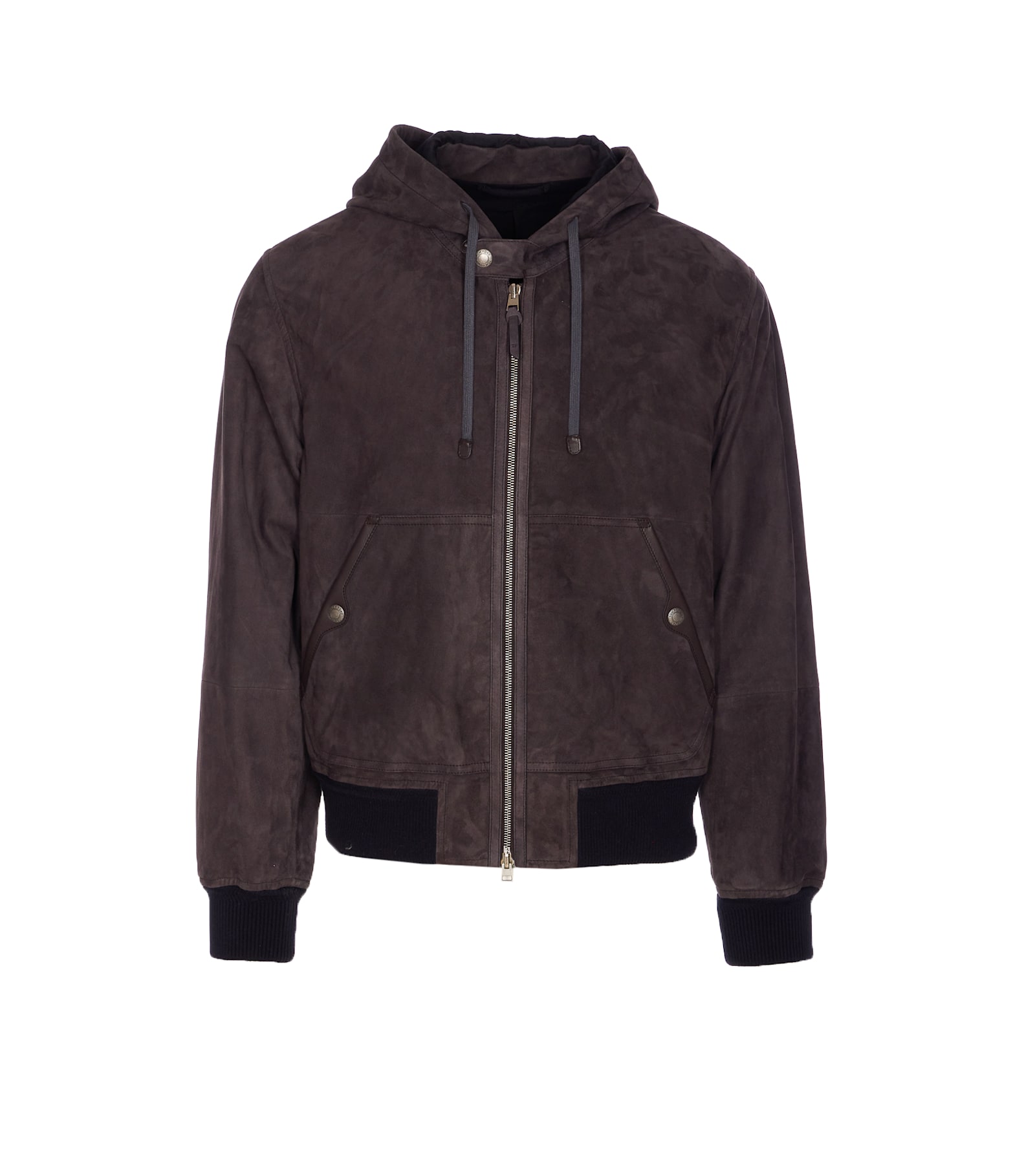 Suede Blouson