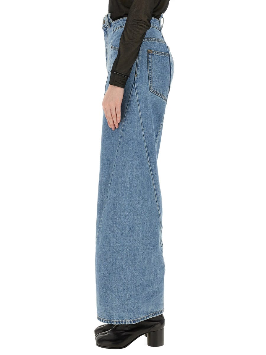 Shop Maison Margiela Jeans In Denim